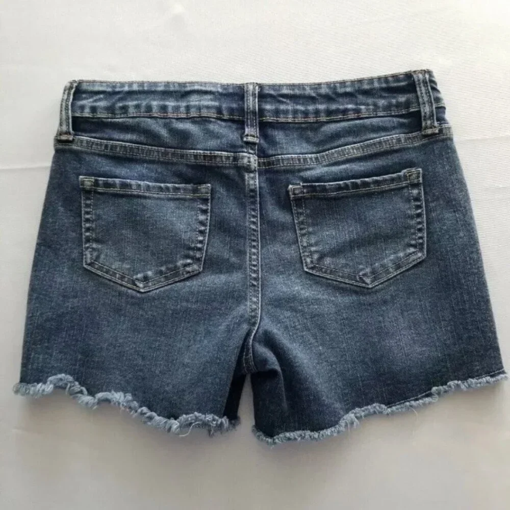 NWT Cat & Jack Rainbow Jean Shorts XL 14-16